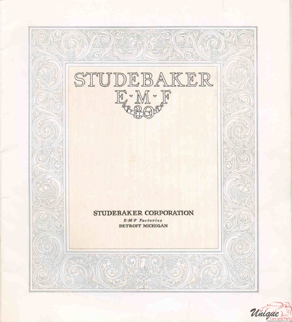 1912 Studebaker E-M-F 30 Brochure Page 10